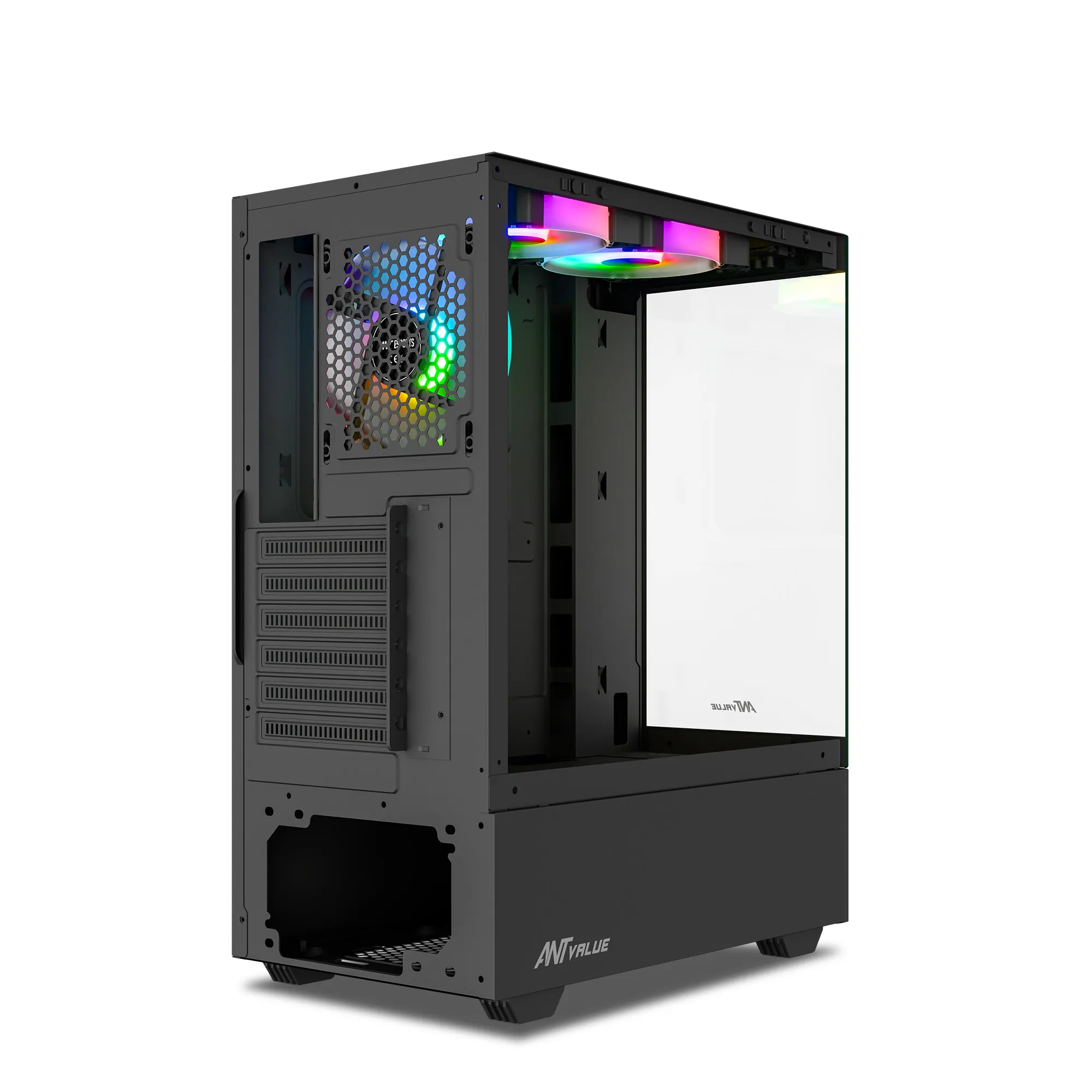 Ant Value Gaming Cabinet CV100 Black view 4